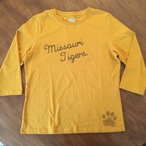 Missouri Tigers 3/4 Sleeve Shirt